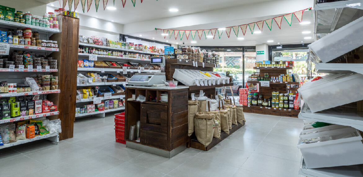 estrategias de diseño minorista, diseño de flujo libre