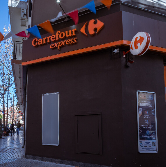 Obra realizada - Supermercado Carrefour Express Mitre