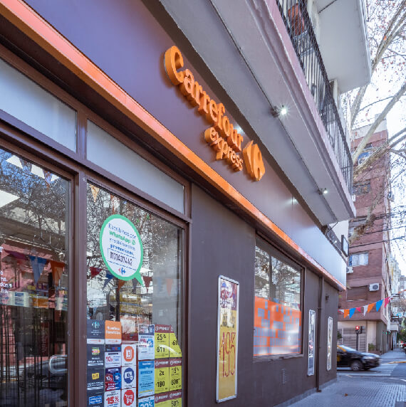 Obra realizada - Supermercado Carrefour Express Mitre