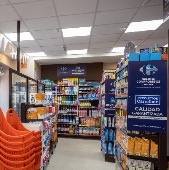Obra realizada - Supermercado Carrefour Express Mitre