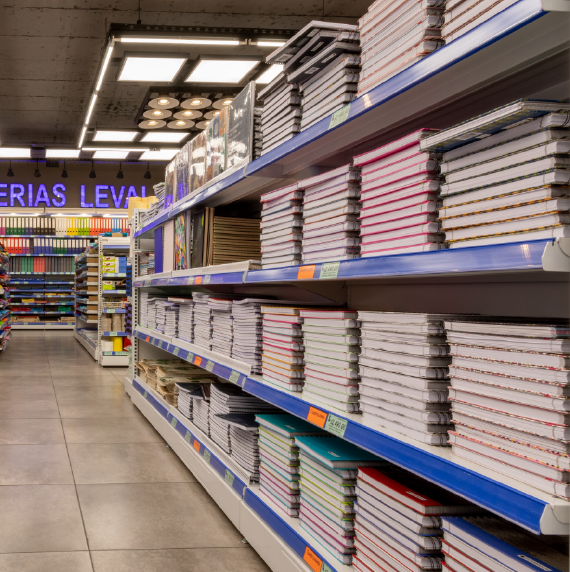 Obra realizada - Librerías Levalle