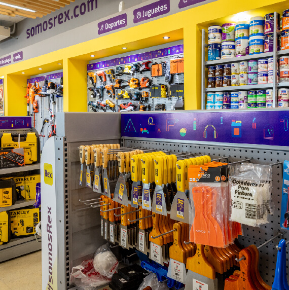 Obra realizada - Pinturería Rex - San Martín