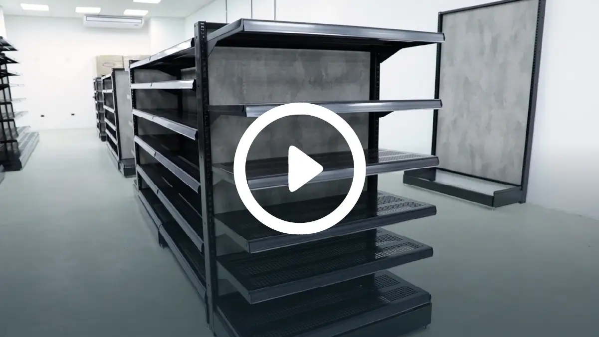 showroom con gondola blend